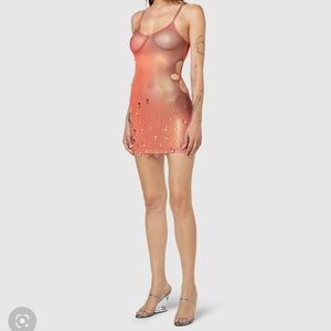 GCDS crystal drop dress worn once! Super cute! Got so many compliments!!